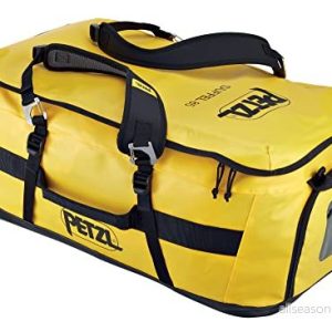 Petzl Unisex vuxen duffel 85 väska, gul/svart 3342540834323 Petzl Unisex vuxen duffel 85 väska, gul/svart 3342540834323