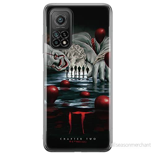 ERT GROUP mobiltelefonfodral för Xiaomi REDMI NOTE 9T originalt och officiellt licensierat Horror mönster It 022 optimalt anpassad till formen på mobiltelefonen, fodral tillverkad av TPU plast 5905511005238