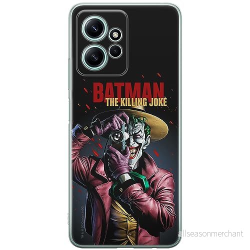 ERT GROUP mobiltelefonfodral för Xiaomi REDMI NOTE 12 4G originalt och officiellt licensierat DC mönster Joker 008 optimalt anpassad till formen på mobiltelefonen, fodral tillverkad av TPU plast 5905511955014