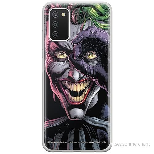 ERT GROUP mobiltelefonfodral för Samsung A03S originalt och officiellt licensierat DC mönster Joker 024 optimalt anpassad till formen på mobiltelefonen, fodral tillverkad av TPU plast 5905795057831