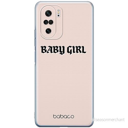 ERT GROUP mobiltelefonfodral för Xiaomi MI 11i/ REDMI K40/K40 PRO/POCO F3/ F3 PRO originalt och officiellt licensierat Babaco mönster 90's Girl 017, fodral tillverkad av TPU plast 5905511884802