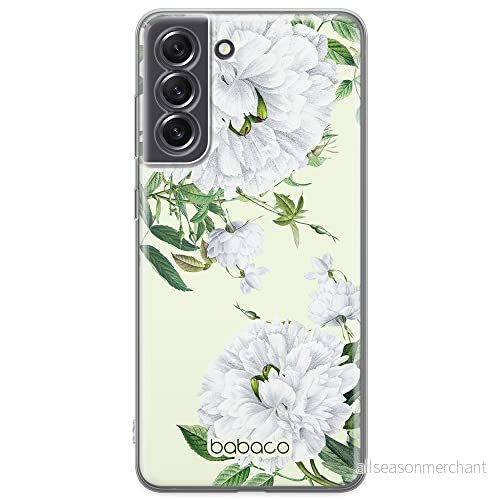 ERT GROUP mobiltelefonfodral för Samsung S21 FE originalt och officiellt licensierat Babaco mönster Flowers 047 optimalt anpassad till formen på mobiltelefonen, fodral tillverkad av TPU plast 5905131336156