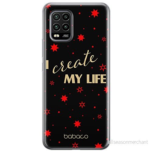 ERT GROUP mobiltelefonfodral för Xiaomi MI 10 LITE originalt och officiellt licensierat Babaco mönster Positive vibes 006 anpassad till formen på mobiltelefonen, fodral tillverkad av TPU plast 5903932958898