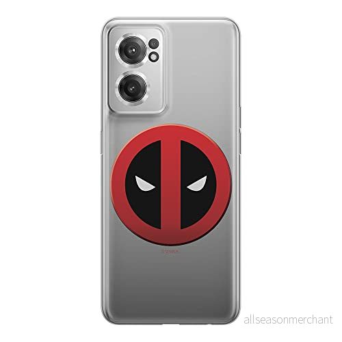 ERT GROUP mobiltelefonfodral för Oneplus NORD CE 2 originalt och officiellt licensierat Marvel mönster Deadpool 003 optimalt anpassad till formen på mobiltelefonen, gedeeltelijk transparant 5905511281946