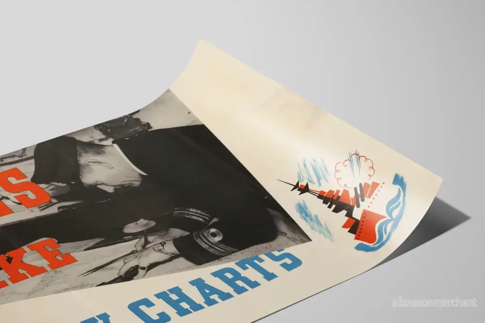 Vintageaffisch Rags Make Navy Charts – Marint Väggdekoration - Bild 2
