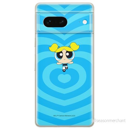 ERT GROUP mobiltelefonfodral för Google PIXEL 7 originalt och officiellt licensierat The Powerpuff Girls mönster 006 optimalt anpassad till formen på mobiltelefonen, fodral tillverkad av TPU plast 5905795154028