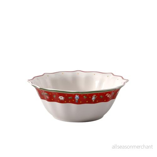 Villeroy & Boch Toy's Delight medelstor djup skål, premium porslin, flera färger 4003686240155