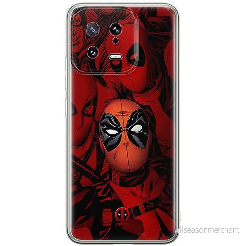 ERT GROUP mobiltelefonfodral för Xiaomi 13 originalt och officiellt licensierat Marvel mönster Deadpool 001 optimalt anpassad till formen på mobiltelefonen, fodral tillverkad av TPU plast 5905511895730