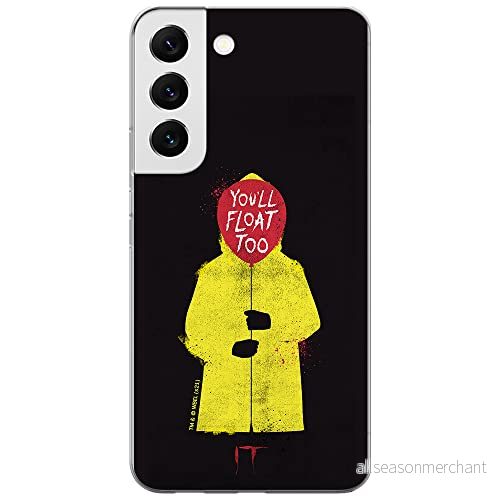 ERT GROUP mobiltelefonfodral för Samsung S22 originalt och officiellt licensierat Horror mönster It 003 optimalt anpassad till formen på mobiltelefonen, fodral tillverkad av TPU plast 5905131951861