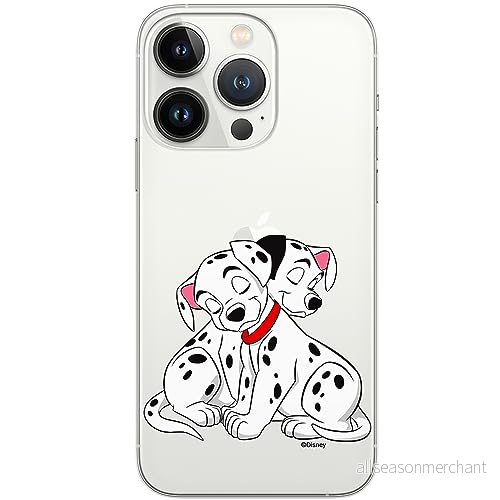 ERT GROUP mobiltelefonfodral för Iphone 13 PRO originalt och officiellt licensierat Disney mönster Dalmatians 005 optimalt anpassad till formen på mobiltelefonen, gedeeltelijk transparant 5904805890635