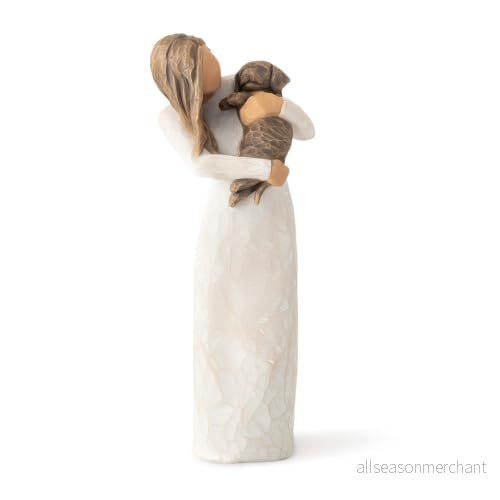Willow Tree bedårande You Dark Dog figur 638713580351