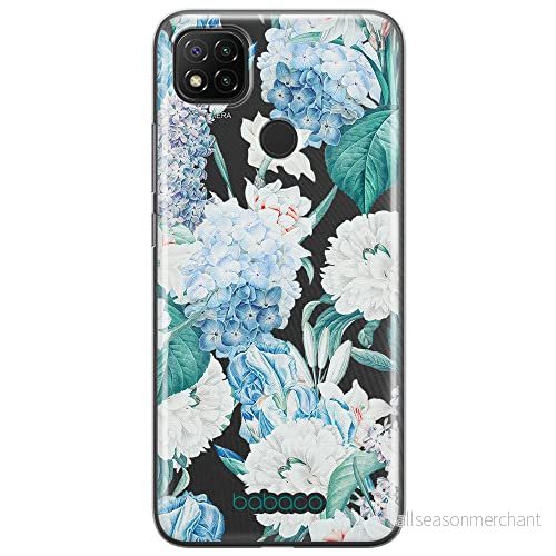 ERT GROUP mobiltelefonfodral för Xiaomi REDMI 9C originalt och officiellt licensierat Babaco mönster Flowers 028 optimalt anpassad till formen på mobiltelefonen, gedeeltelijk transparant 5905131271501