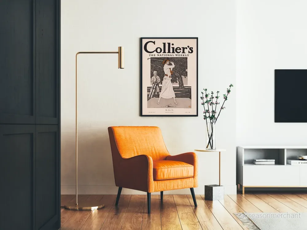 Vintageposter Collier's The National Weekly - The First Tee - Bild 2