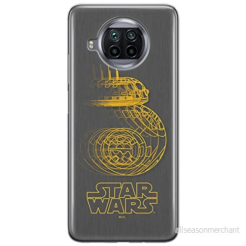 ERT GROUP mobiltelefonfodral för Xiaomi REDMI NOTE 9T originalt och officiellt licensierat Star Wars mönster BB 8 007 optimalt anpassad till formen på mobiltelefonen, fodral tillverkad av TPU plast 5904805651106