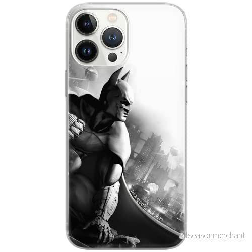 ERT GROUP mobiltelefonfodral för Samsung A71 originalt och officiellt licensierat DC mönster Batman 015 Vit optimalt anpassad till formen på mobiltelefonen, fodral tillverkad av TPU plast 5903537534374