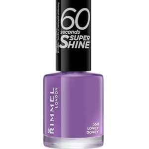 Rimmel London 60 Seconds Super Shine 560 Lovey Dovey, 8 ml (0.25 fl.oz) 3614220617145