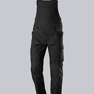 BP 1821-565-0032-35/38s tygblandning bröstbyxa stretch-byxhållare med clipsfästen, 65% polyester/35% bomull, svart, 35/38S storlek 4055301791801 BP 1821-565-0032-35/38s tygblandning bröstbyxa stretch-byxhållare med clipsfästen, 65% polyester/35% bomull, svart, 35/38S storlek 4055301791801