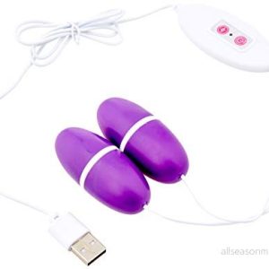 BeHorny Mega Power 12 växlad USB driven dubbel vibrerande kärleksägg, lila 5051157056162 BeHorny Mega Power 12 växlad USB driven dubbel vibrerande kärleksägg, lila 5051157056162