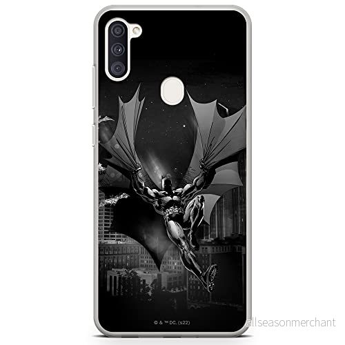 ERT GROUP mobiltelefonfodral för Samsung A11 / M11 originalt och officiellt licensierat DC mönster Batman 073 optimalt anpassad till formen på mobiltelefonen, fodral tillverkad av TPU plast 5905131508577