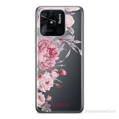 ERT GROUP mobiltelefonfodral för Xiaomi REDMI 10C originalt och officiellt licensierat Babaco mönster Flowers 059 optimalt anpassad till formen på mobiltelefonen, gedeeltelijk transparant 5905511549817