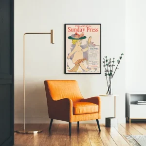 Vintageposter Philadelphia Sunday Press Special påsk - Bild 2