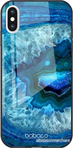 ERT GROUP mobiltelefonfodral för Apple Iphone XS Max originalt och officiellt licensierat Babaco mönster Abstrakt 001 tillverkad av härdat glas, optimalt anpassat till mobilens form, skyddsfodral 5903537740010