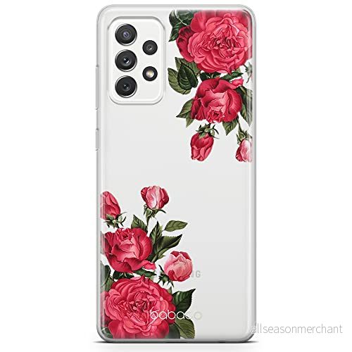 ERT GROUP mobiltelefonfodral för Samsung A73 5G originalt och officiellt licensierat Babaco mönster Flowers 007 optimalt anpassad till formen på mobiltelefonen, gedeeltelijk transparant 5904805513749