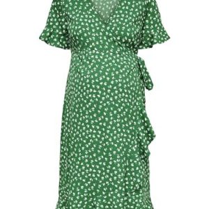 ONLY Maternity Olivia WRAP WVN NP Vardagsklänning, Storlek: Small, Verdant green 5715222036557 ONLY Maternity Olivia WRAP WVN NP Vardagsklänning, Storlek: Small, Verdant green 5715222036557