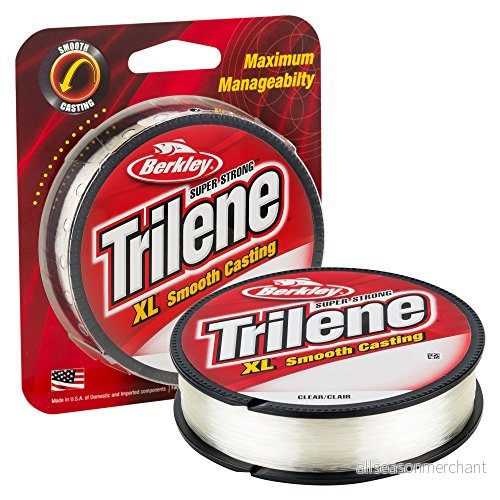 Berkley Trilene Smooth Casting Monofilament Service Spulen, Unisexvuxna, färglös, 17 pund test 300 Yard 28632622704