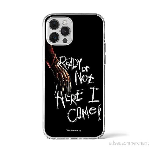 ERT GROUP mobiltelefonfodral för Iphone 12 PRO MAX originalt och officiellt licensierat Horror mönster Nightmare of Elm Street 001, fodral tillverkad av TPU plast 5905511069230