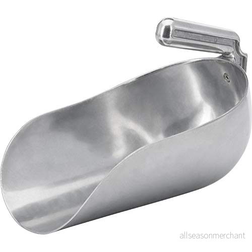 Westmark Mat/Påse/Vägning/Fyllningsskopa, Med handtag som vänts inåt, Volym: 2600 ml (ung. 2000 g mjöl), Aluminium, Magasin, Silver, 90312291 4004094903199