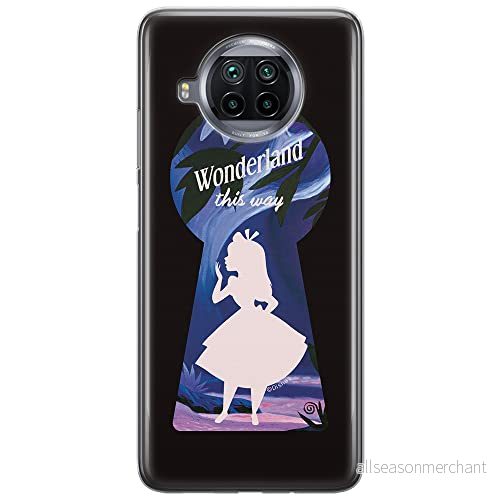 ERT GROUP mobiltelefonfodral för Xiaomi MI 10T LITE/REDMI NOTE 9 PRO 5G originalt och officiellt licensierat Disney mönster Alice 007, fodral tillverkad av TPU plast 5903537158907