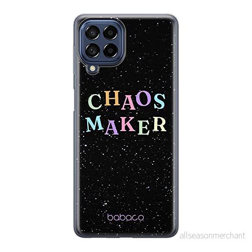 ERT GROUP mobiltelefonfodral för Samsung M33 5G originalt och officiellt licensierat Babaco mönster Chaos maker 002 optimalt anpassad till formen på mobiltelefonen, fodral tillverkad av TPU plast 5905511353735