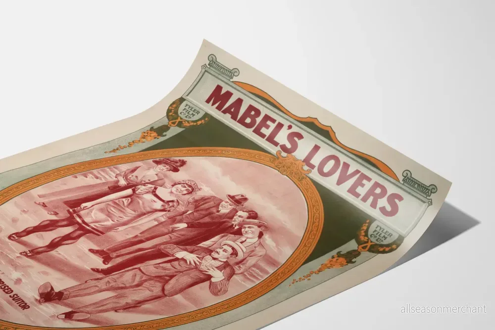Vintageposter Mabel's Lovers - Den förvånade fästmannen - Bild 3