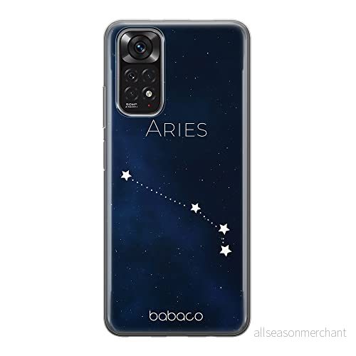 ERT GROUP mobiltelefonfodral för Xiaomi REDMI NOTE 11S 4G / 11 originalt och officiellt licensierat Babaco mönster Zodiac Constellation 001, fodral tillverkad av TPU plast 5905511564711