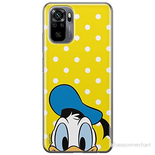 ERT GROUP mobiltelefonfodral för Xiaomi REDMI NOTE 10/ 10S originalt och officiellt licensierat Disney mönster Donald 001 anpassad till formen på mobiltelefonen, fodral tillverkad av TPU plast 5903537180762