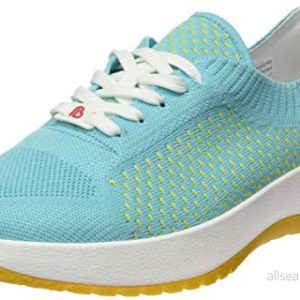 Berkemann Lexi sneakers, turkos/gul, 36 1/3 EU, Turkis gul, EU 4049261882372