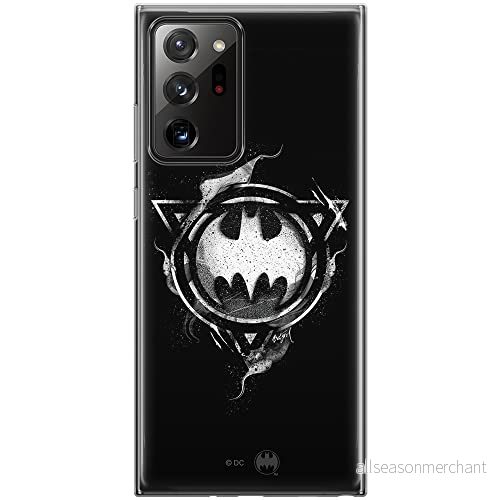 ERT GROUP mobiltelefonfodral för Samsung GALAXY NOTE 20 ULTRA originalt och officiellt licensierat DC mönster Batman 013 optimalt anpassad till formen på mobiltelefonen, fodral tillverkad av TPU plast 5903040357934