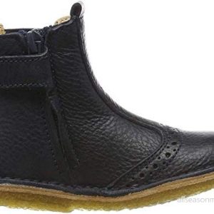 Bisgaard Unisex barn Nori Chelsea stövlar, Blå marinblå 600 29 EU 5714163295061