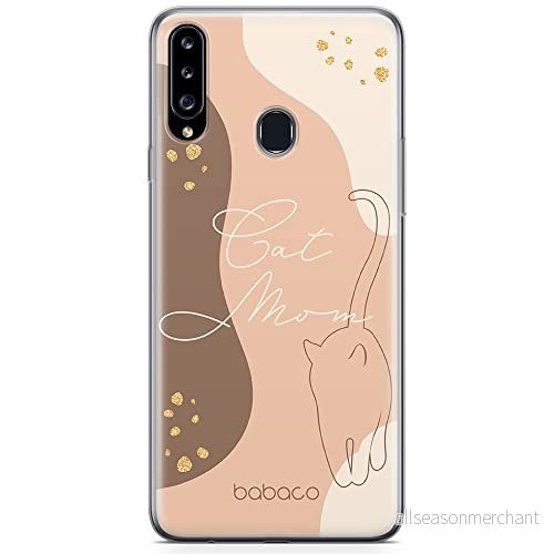 ERT GROUP mobiltelefonfodral för Samsung A20S originalt och officiellt licensierat Babaco mönster Cats 006 optimalt anpassad till formen på mobiltelefonen, fodral tillverkad av TPU plast 5905131058386