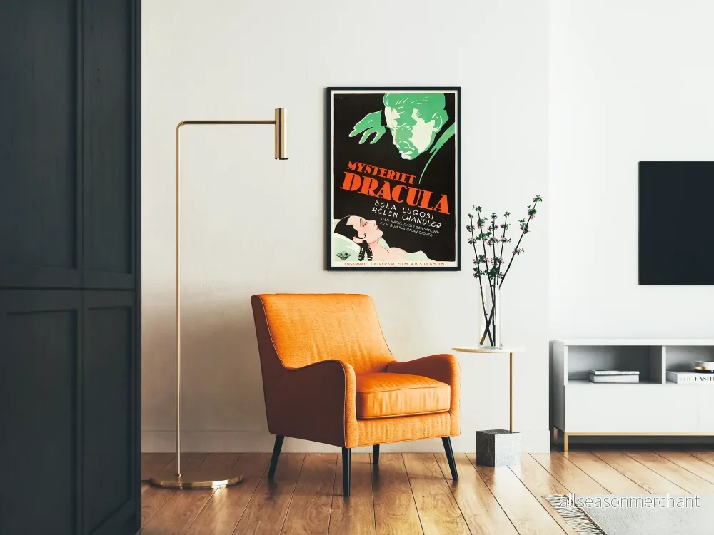 Vintageposter Dracula dekorativ stil retro - Bild 2