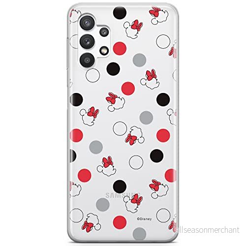 ERT GROUP mobiltelefonfodral för Samsung A32 5G originalt och officiellt licensierat Disney mönster Minnie 004 optimalt anpassad till formen på mobiltelefonen, gedeeltelijk transparant 5903040048702