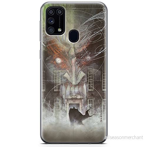 ERT GROUP mobiltelefonfodral för Samsung M31 originalt och officiellt licensierat DC mönster Joker 010 optimalt anpassad till formen på mobiltelefonen, fodral tillverkad av TPU plast 5904805481970