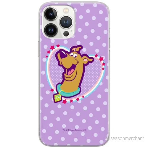 ERT GROUP mobiltelefonfodral för Huawei P30 originalt och officiellt licensierat Scooby Doo mönster 005 Vit optimalt anpassad till formen på mobiltelefonen, fodral tillverkad av TPU plast 5903537040707