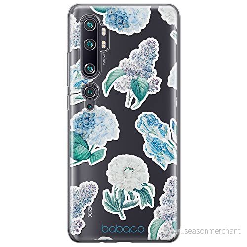 ERT GROUP mobiltelefonfodral för Xiaomi MI NOTE 10 / PRO originalt och officiellt licensierat Babaco mönster Flowers 029 anpassad till formen på mobiltelefonen, gedeeltelijk transparant 5905131274274