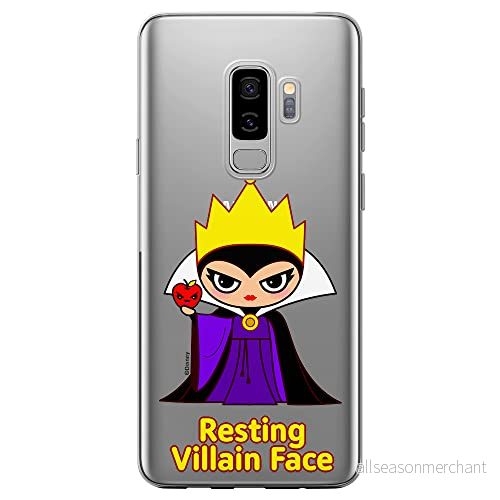 ERT GROUP mobiltelefonfodral för Samsung S9 PLUS originalt och officiellt licensierat Disney mönster The Evil Queen 002 optimalt anpassad till formen på mobiltelefonen, gedeeltelijk transparant 5905131497345