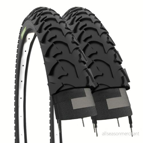 2 st. 12 1/2 X 1,75 1/4 gummi svarta gummikuddar för MOUNTAIN Bike MTB barn 769322304448