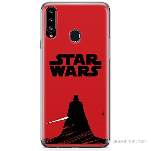 ERT GROUP mobiltelefonfodral för Samsung A20S originalt och officiellt licensierat Star Wars mönster Darth Vader 015 optimalt anpassad till formen på mobiltelefonen, fodral tillverkad av TPU plast 5904805440311