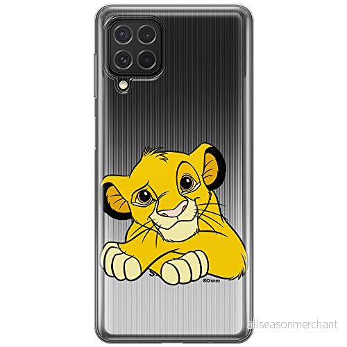 ERT GROUP mobiltelefonfodral för Samsung F62 / M62 originalt och officiellt licensierat Disney mönster Simba & Friends 009 optimalt anpassad till formen på mobiltelefonen, gedeeltelijk transparant 5905131178862