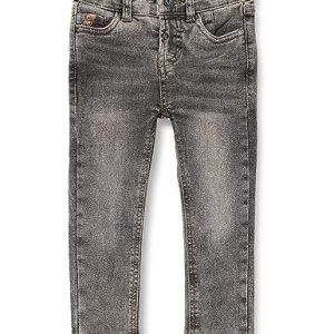 NAME IT Jeans för pojkar, Mörkgrå denim, 128 5715368198881